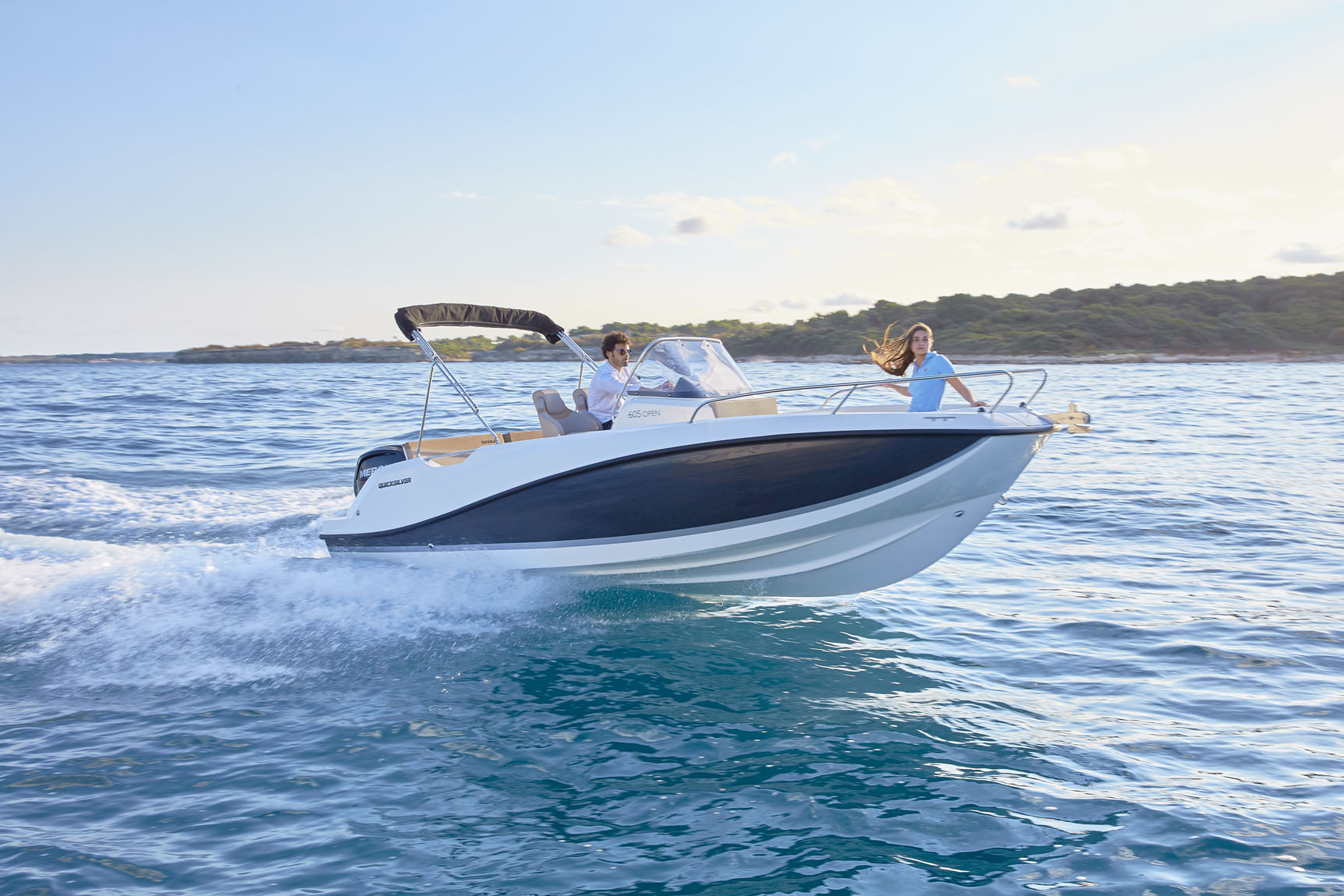 Quicksilver 605 open